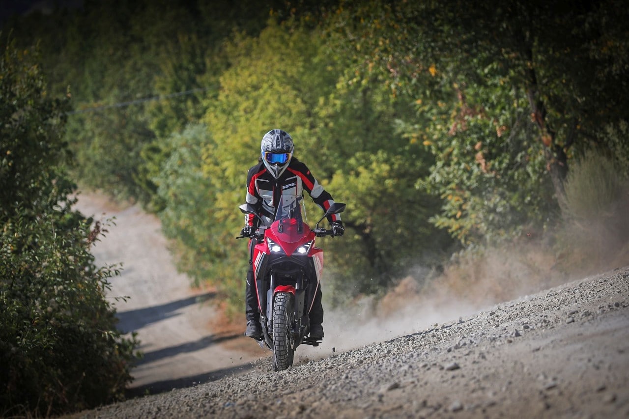 Moto Morini X-Cape: punto di FUGA